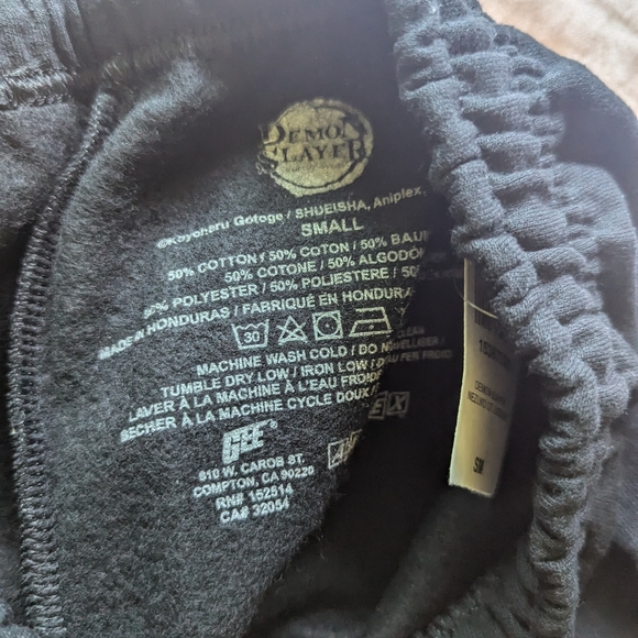 Demon Slayer Joggers + Demon Slayer Cover Up - Picture 3 of 7